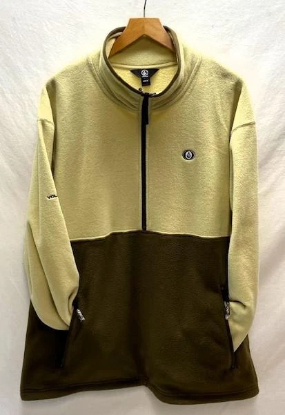 Pullover polar blanco roto Volcom V-Science para hombre talla XL NUEVO Foto 1 de 1