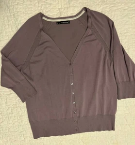Maurices Women's Cardigan Plus Size 3 3X Soft Sweater Knit 3/4 Sleeve - Picture 1 of 3
