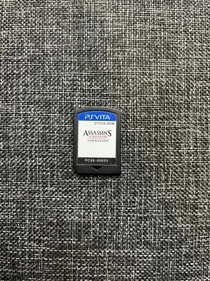 Assassin's Creed III: Liberation (Sony PlayStation Vita, 2012) Game Only Tested Foto 1 de 2