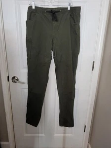 Bylt Pants Men’s 2XL Green Weekender Pant Drawstring Stretch Straight Leg - Picture 1 of 9