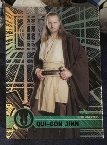 Qui-Gon Jinn 2017 Star Wars High Tek Form 1 Pattern 1 #31 - Picture 1 of 2