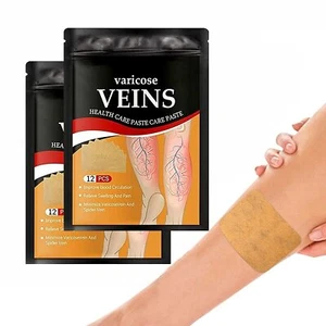 24 PIEZAS Parche para venas varicosas Yeso Vasculitis Flebitis Tratamiento de pierna araña - Imagen 1 de 9