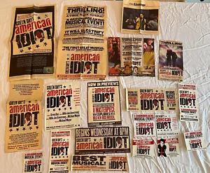 15+ American Idiot Broadway Musical Newspaper Ads OBC/Tony/Closing RARE - Picture 1 of 1