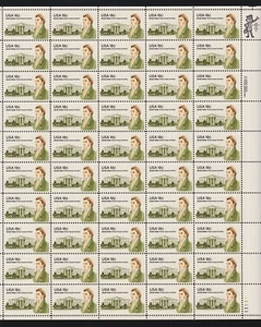 US 1935 18c James Hoban Mint Stamp Sheet OG NH - Picture 1 of 2