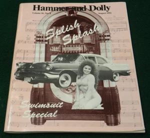 Vintage Swimsuit Special Hammer and Dolly Magazine August 1991 - Imagen 1 de 2