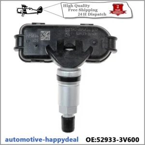TPMS Tyre Pressure Sensor 52933-3V600 For Hyundai Grandeur I40 Kia Rio UB - Picture 1 of 6
