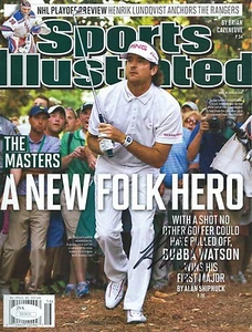 BUBBA WATSON Signed Autographed Sports Illustrated Magazine 2012 Masters JSA COA - Picture 1 of 3