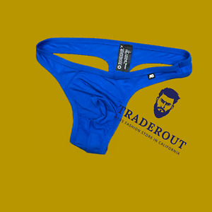 AussieBum Men blue Slick Modal G-string thong underwear Size S M L XL