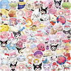 120 Pcs 3D Cute Anime Stickers,PVC Waterproof Sun-Proof Stickers for Phone,Lapto