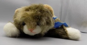Ty Patches Peluche Gatto 21 Pollici Originale 1990 Full Size Classico Nastro Blu Vintage - Foto 1 di 10