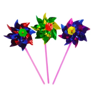 20 Stck. Windmühle Spielzeug Spielzeug Pinwheels für Kind bunt DIY - Bild 1 von 11