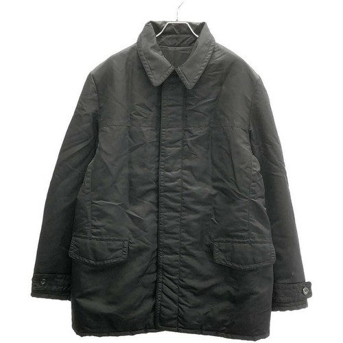 Gucci cappotto corto imbottito nylon nero 50 usato0