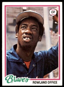 1978 Topps #632 Rowland Office EX-MT/NM Atlanta Braves