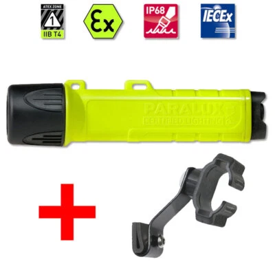 Helmlampe PX 1 LED + Halter für DIN-Helm, Helmhalterung, EX-Schutz, Feuerwehr - Bild 1 von 3