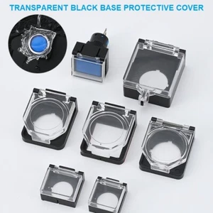5Pcs22mm Button Protective Cover Flip Switch Protective Case WaterproofDustproof - Bild 1 von 16