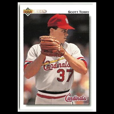 Scott Terry #688 1992 Upper Deck St. Louis Cardinals Baseball Card MLB NM - Image 1 of 3