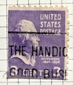 United States - Thomas Jefferson (1743-1826) 3 cents 1938 Sg:US 803 - Picture 1 of 1