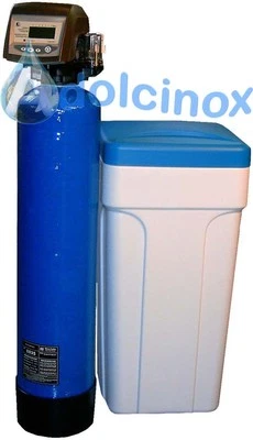 ADOLCINOX ADDOLCITORE ACQUA AUTOMATICO SERIE OCEANO 2 COMPONENTI 255/760 LT 40 DI RESINA
