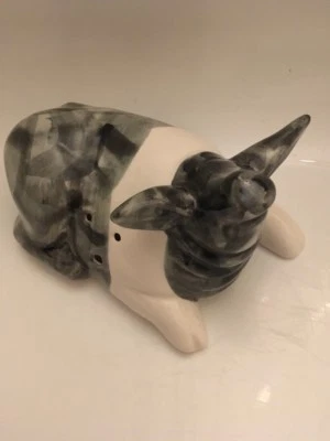 Decorative Ceramic Pig Pomander Holder Figurine Country Kitchen (B3) - Image 1 of 4