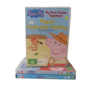 Peppa Pig DVD Bundle Lot Children Kids Family Animation Adventure Animal Stories - Picture 1 of 21