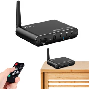Bluetooth-Compatible 5.4 Audio Adapter 3.5mm Aux HiFi Stereo Audio Receiver - Afbeelding 1 van 12