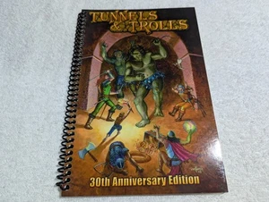 Tunnels & Trolls RPG 30th Anniversary Edition Outlaw Press spiral bound - Imagen 1 de 7