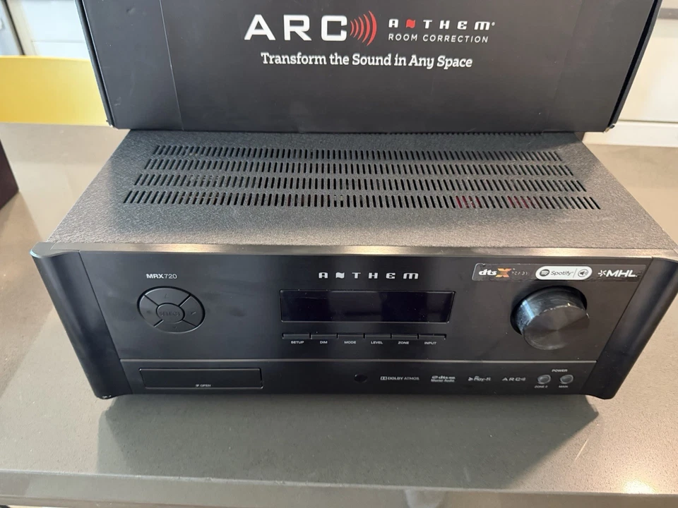 Anthem MRX 720 7.2-Channel Home Theater AVR,  with NEW ARC kit - Image 1 of 3