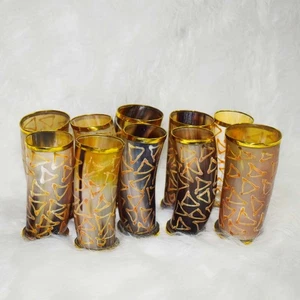 Lot of 10 Viking drinking horn cups for ale beer Halloween gift Beer Glass - Picture 1 of 5
