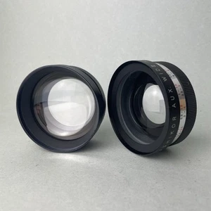 Yashica Yashikor Aux Wide Angle & Telephoto 1:4 Lens Set for Electro 35 Japan - Picture 1 of 9