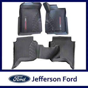 Genuine Ford Next-Gen Ranger PY All Weather Ford Performance Mat Set Front Rear - Picture 1 of 9