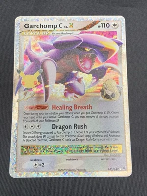 2009 Garchomp C LV.X 145/147 Supreme Victors Rare Level Up POKEMON TCG Near Mint - Image 1 of 4