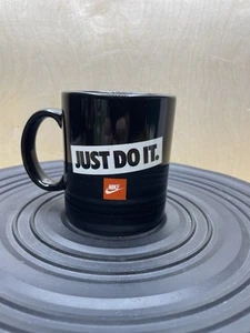 Vintage Nike Just Do It Kaffeebecher Tassen 10 Unzen schwarz - Bild 1 von 7