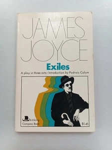 James Joyce Exiles A Play In Three Acts Paperback - Imagen 1 de 9