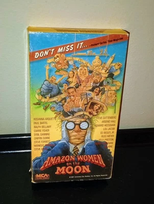 Amazon Women on the Moon Promotional Use Only VHS 1987 Rare Hard To Find Tape - Image 1 of 4
