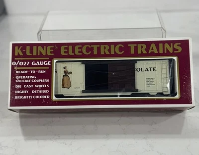 K-line K-6435 Bakers Chocolate Classic Box Car O Guage New In Box - Image 1 of 4