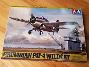 Tamiya Grumman F4F-4 Wildcat 1/48 Boxed - Picture 1 of 2