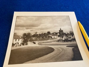 Finchingfield ESSEX SEPIA ILLUS ABSTRAKTE SEITE 20/26 CM BILDGRÖSSE 15/17 CM - Bild 1 von 8