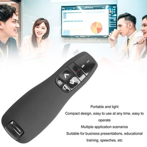 Usb Wireless Presenter Long Control Range 2.4Ghz Remote Powerpoint Clicker AM - Afbeelding 1 van 24
