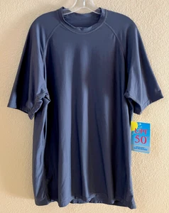 Mens Short Sleeve Shirt Size XL UPF 50 Sun Protection Quick Dry Koredry NEW - Picture 1 of 7