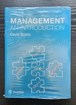Management: An Introduction David Boddy - Image 1 of 2