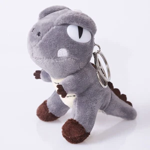 Mini Dinosaur Pendant Keychains Plush Stuffed Toy Key Rings Bag Ornaments Gi&JO - Picture 1 of 21