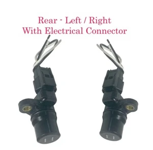 2 x ABS Wheel Speed Sensor & Connectors Rear L/R Fits:Toyota T100 Tacoma Tundra - Picture 1 of 14