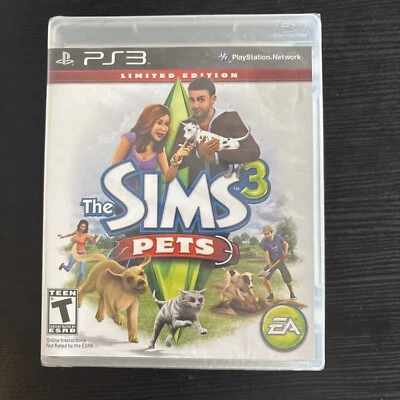 The Sims 3: Pets - Limited Edition (Sony PlayStation 3, 2011) - Sealed - New - Image 1 of 2