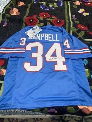 camiseta firmada por Earl Campbell Foto 1 de 4