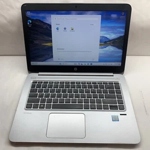 HP EliteBook Folio 1040 G3 14" i7-6600U 2.60GHZ 8GB RAM 256GB SSD Win 11 Pro B&O - Picture 1 of 12