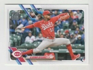 (15) Vladimir Gutierrez 2021 TOPPS UPDATE SERIES ROOKIE LOT #US285 REDS - Picture 1 of 1