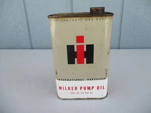 Vintage International Harvester Crema Separatore Olio Pompa Latta Olio Quarto - Foto 1 di 6