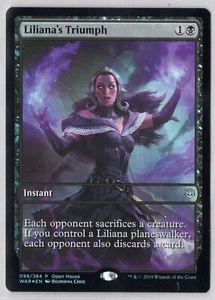 1x Liliana's Triumph *Open House Promo Foil* - War of the Spark - Near Mint - Bild 1 von 1