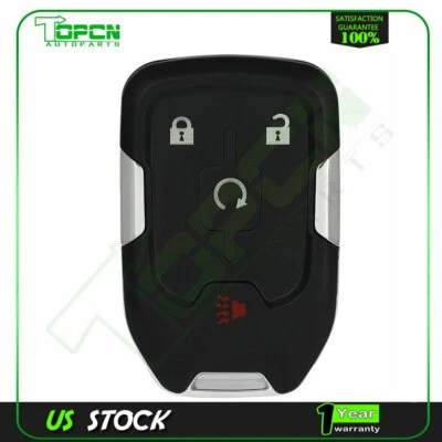 Para GMC Terrain 2018 2019 2020 2021 Llavero Carcasa Repuesto HYQ1AA 4 Botones Foto 1 de 4