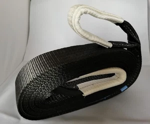 NUEVO 10M 4X4 CABRESTANTE DE RECUPERACIÓN REMOLQUE / REMOLQUE CUERDA CORREA ÁRBOL STROP 5 TON WARN OFF ROAD - Imagen 1 de 3